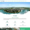 Theme WordPress landing page bất động sản Aqua City