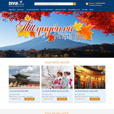 Theme wordpress du lịch 03