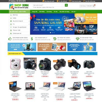 Theme wordpress bán điện thoại